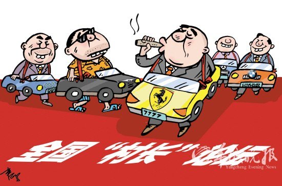 全国“村长”论坛豪车云集 村长炫富惹质疑